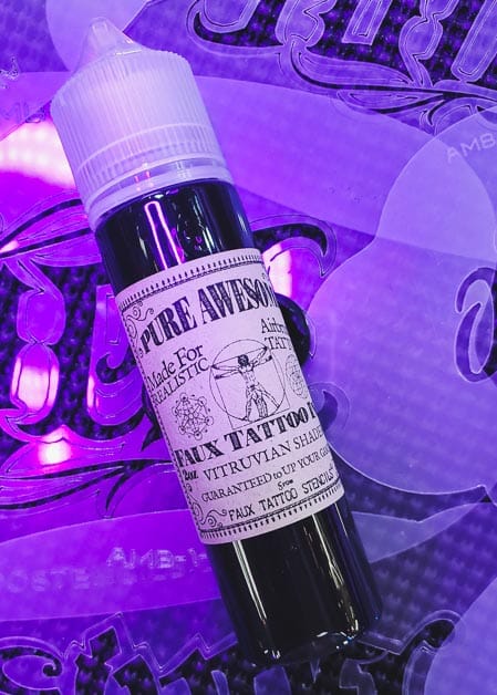 Faux Tattoo Stencils Pure Awesome Ink Vitruvian Shader oz
