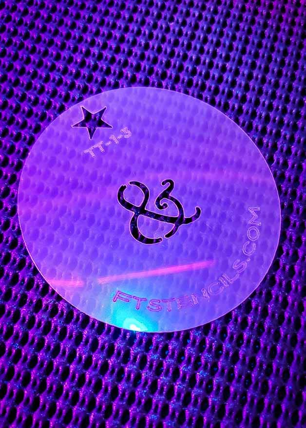 Faux Tattoo Stencils Tiny Tats Set No 1 Ampersand