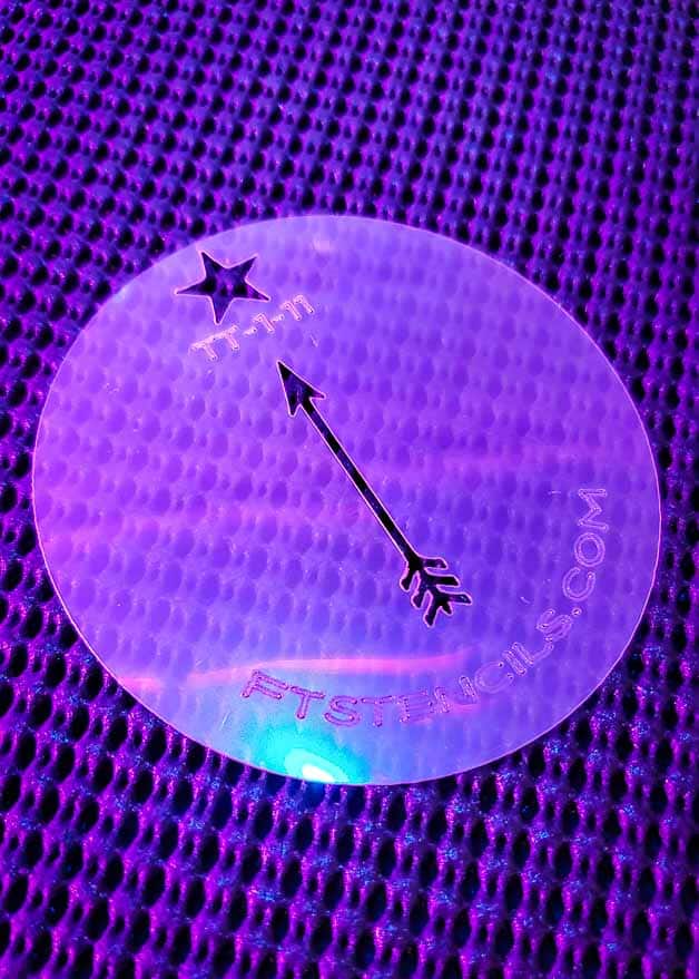 Faux Tattoo Stencils Tiny Tats Set No 1 Arrow