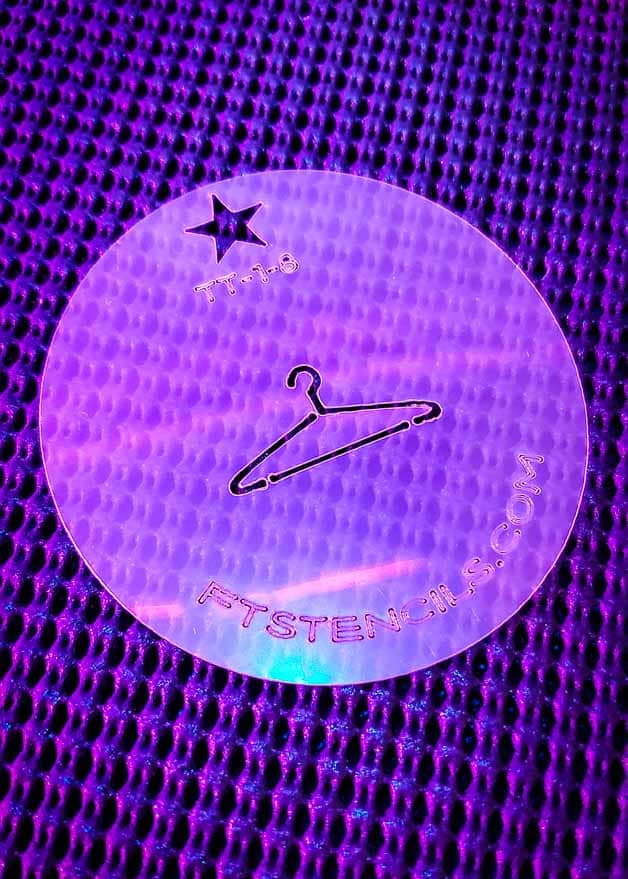 Faux Tattoo Stencils Tiny Tats Set No 1 Coat Hanger