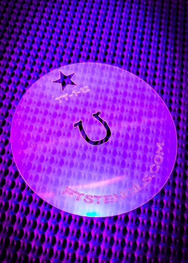 Faux Tattoo Stencils Tiny Tats Set No 1 Horseshoe