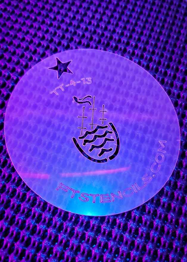 Faux Tattoo Stencils Tiny Tats Set No 4 Clipper Ship