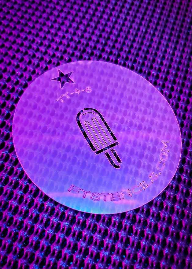 Faux Tattoo Stencils Tiny Tats Set No 4 Ice Cream Bar