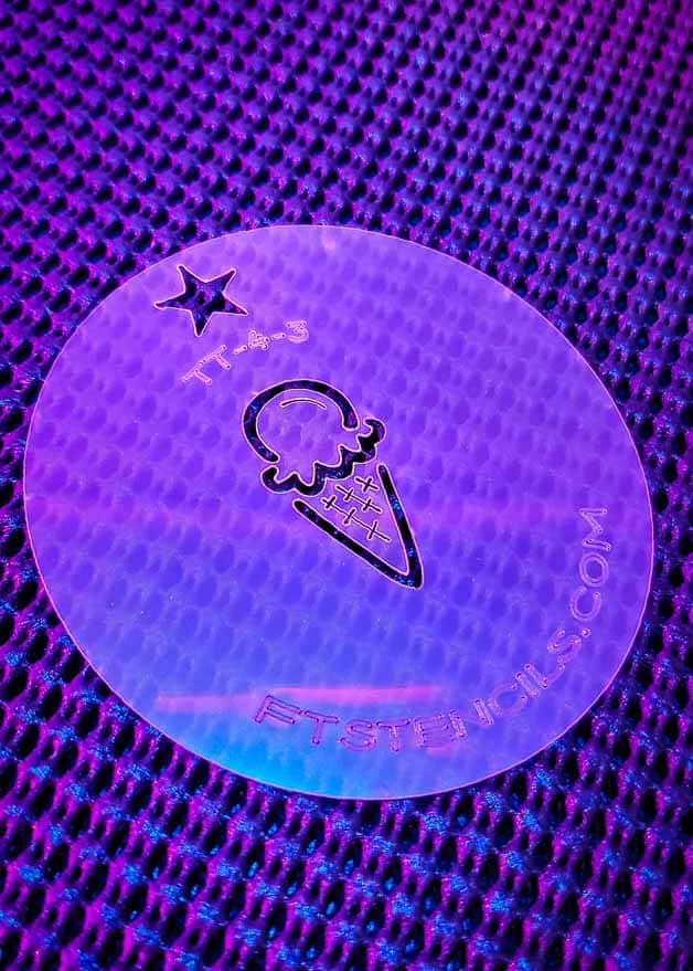 Faux Tattoo Stencils Tiny Tats Set No 4 Ice Cream Cone