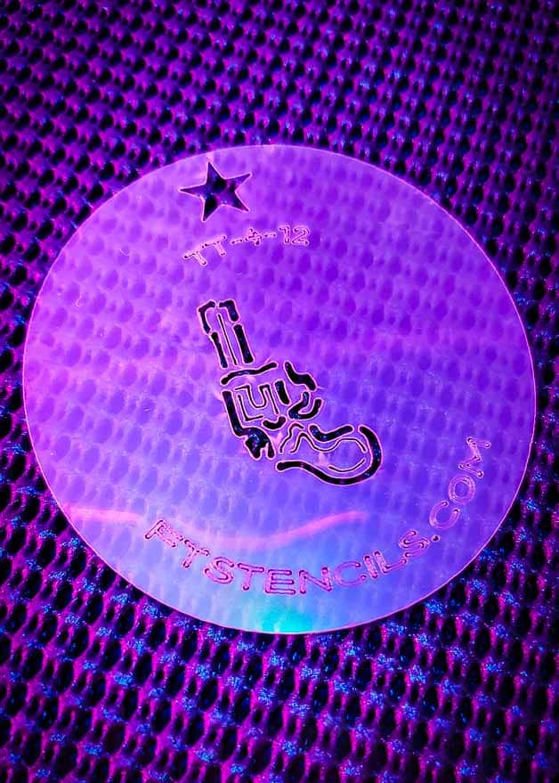 Faux Tattoo Stencils Tiny Tats Set No 4 Revolver