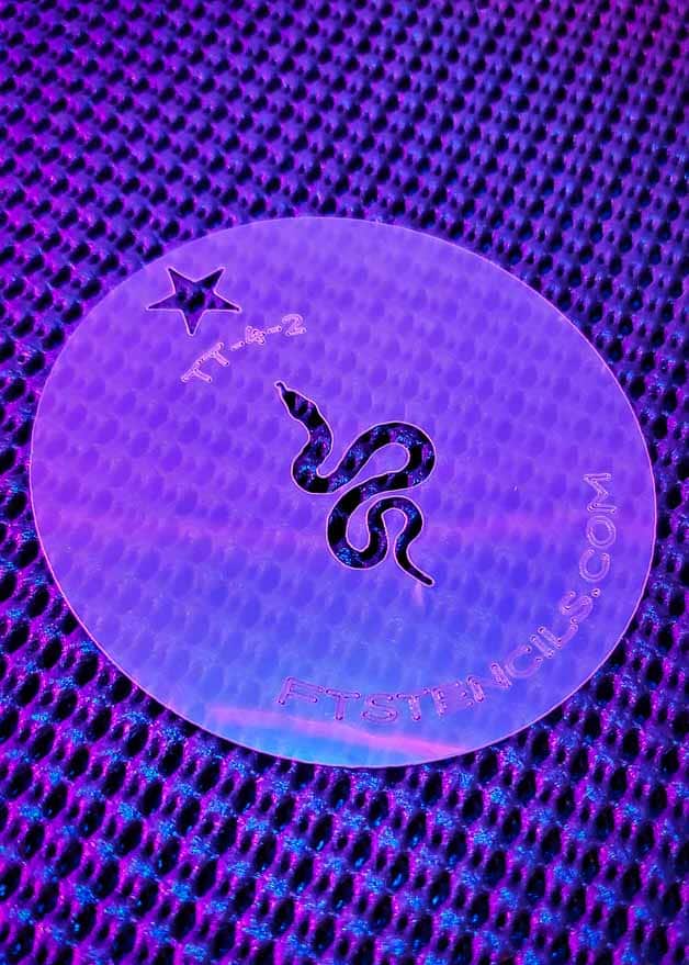 Faux Tattoo Stencils Tiny Tats Set No 4 Snake