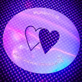 Flash Pro Set No 1 Airbrush Tattoo Black Heart White Heart 1 12