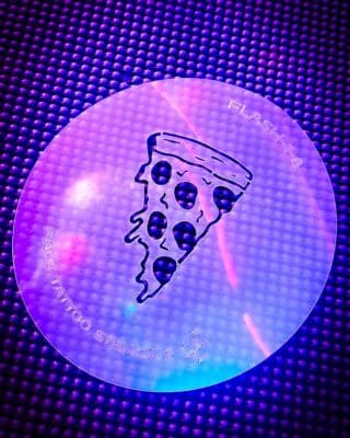 Flash Pro Set No 1 Airbrush Tattoo Pizza Slice 1 8