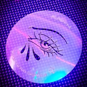 Flash Pro Set No 1 Airbrush Tattoo Stencils Sexy Eye 1 4