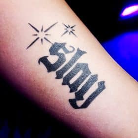 Faux Tattoo Stencils Flash Set no 1 15